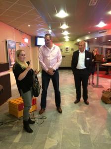 Een deelneemster vertelde waar ze tegenaan liep met het solliciteren.